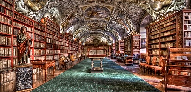 Bibliothek in Prag
